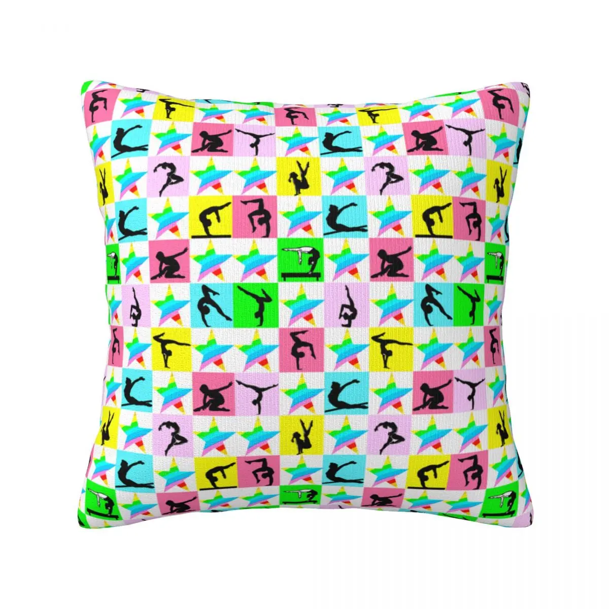 

Fierce Gymnast Throw Pillow Cover Decorative Pillow Covers Home Pillows Shells Cushion Cover Zippered Pillowcase