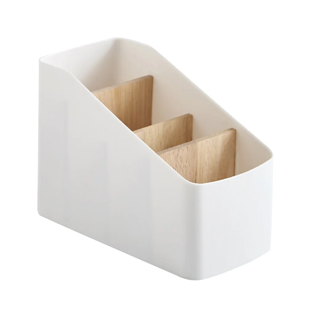 

Remote Control Storage Box Sundries Case Phone Household Stationary Organizer Remote-control Container Home Desktop Makeup