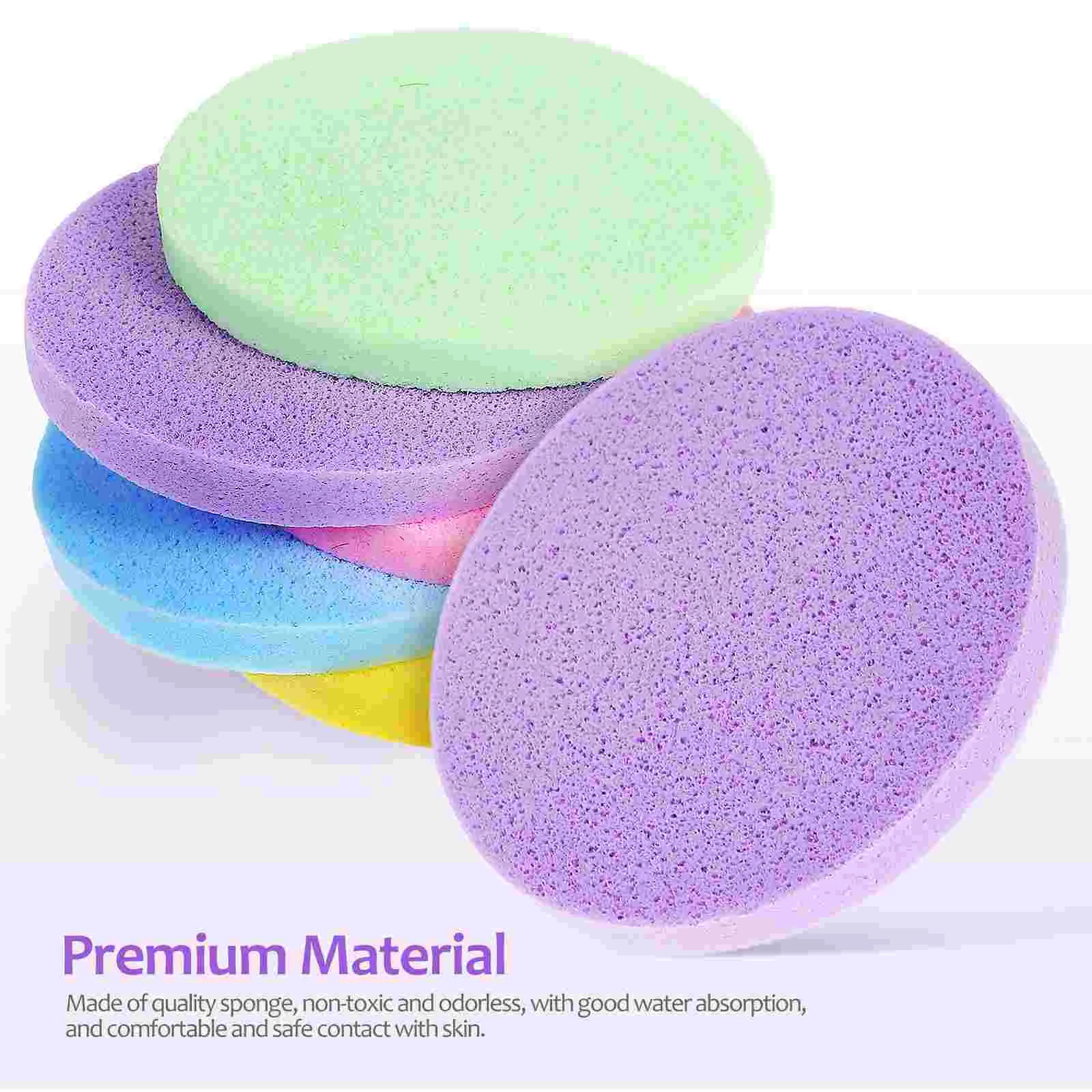 120 шт. Esponjas Comprimidas Faciales Sponge Сжатые губки для мытья массажа лица