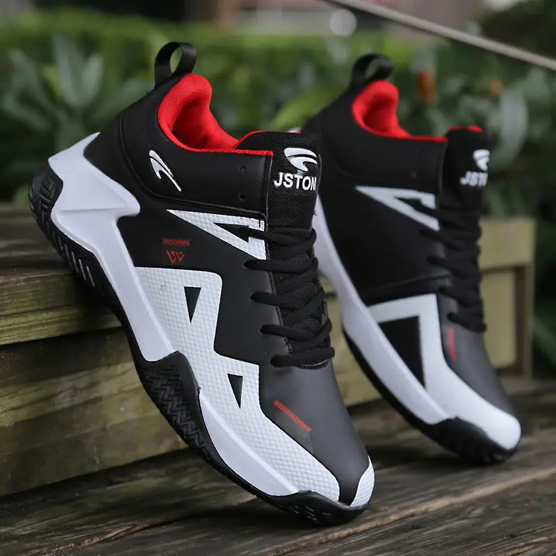 High-Top Breathable Tennis Sneakers Male Fashion Sport Shoes Men Basketball Shoes Men Camouflage Outdoor Non-Slip Athletic Shoes