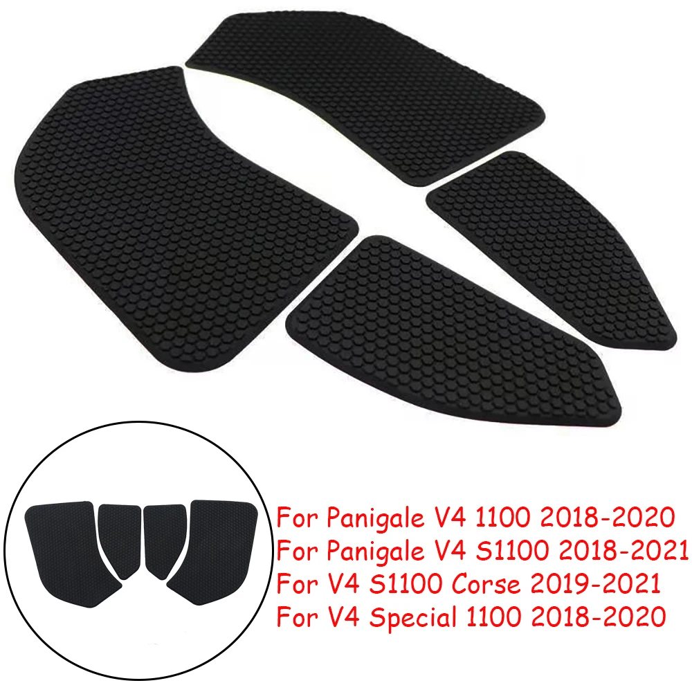 

Motorcycle Anti-Heated Gas Tank Side Traction Knee Protector Anti Slip Pad For Ducati Panigale V4 1100 S1100 Corse Special