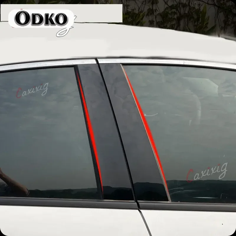 

Автомобильный глянцевый пианино, черный столб, дверная отделка, наклейка, наклейка, чехол для Kia Cerato K3 Forte 2014 2015 2016 2017 2018