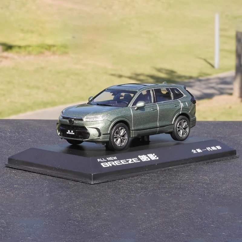 Diecast 1:43 Scale New Generation BREEZE 2023 Alloy SUV Car Model Gotowy produkt Symulacja Kolekcja zabawek Prezent Statyczny
