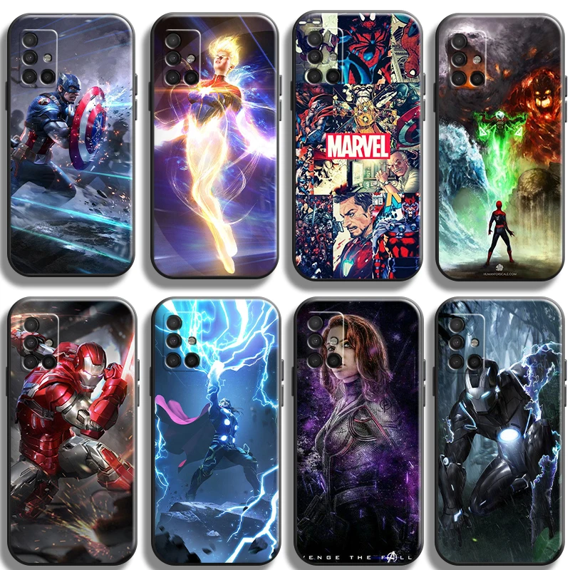 

Marvel Comics Phone Cases For Samsung S20 S21 FE Plus Ultra Back Cover Coque Carcasa Smartphone Funda Luxury Ultra Soft Unisex