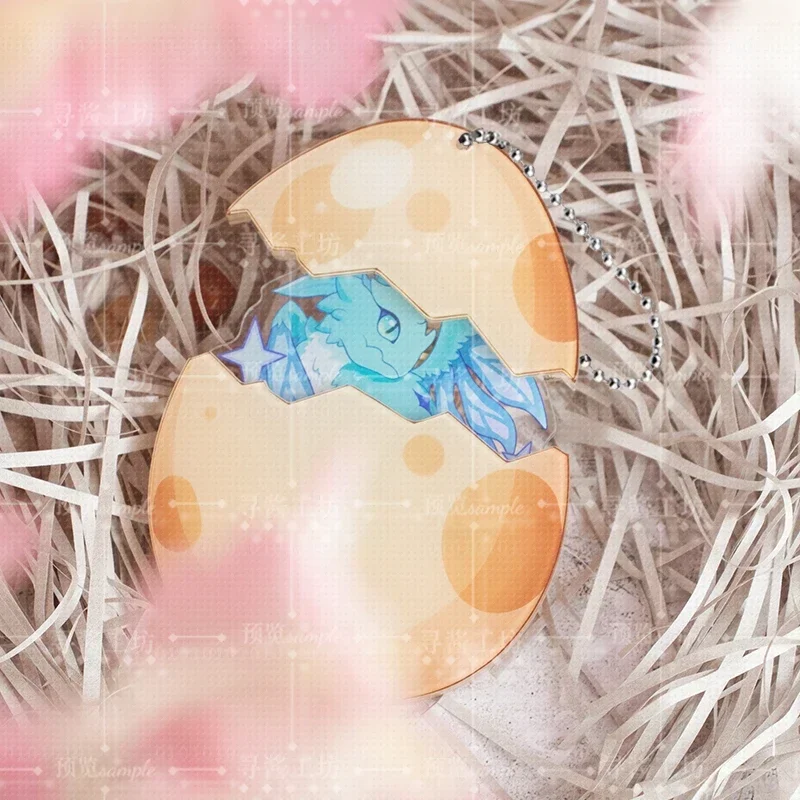 Оригинальный брелок для косплея Genshin Impact Natlan Dragon Tepetlisauri koholasaurus Yumkasaur акриловый