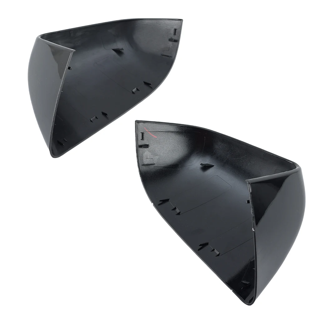 Крышки боковых зеркал заднего вида для Tesla Model Y 2020-2024 черные с пряжкой крышка