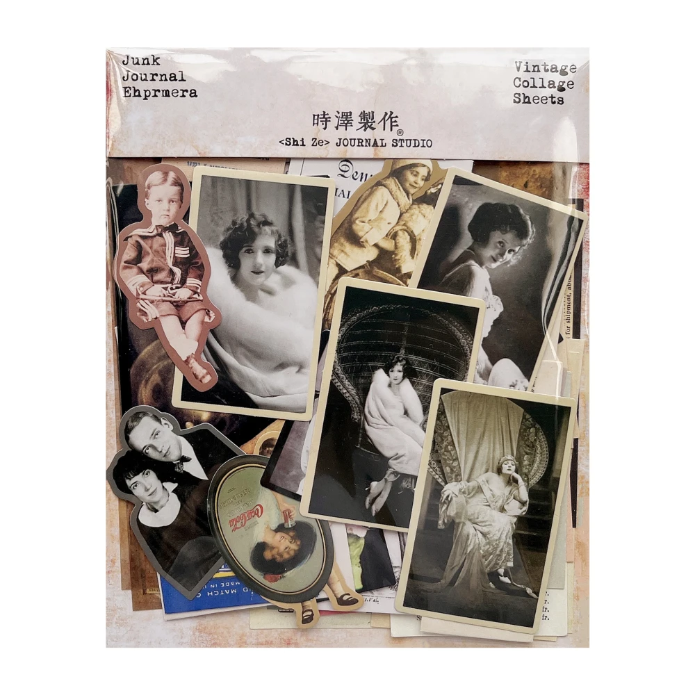 

Старые фотографии плакат планета ностальгические наклейки мусорный журнал планировщик скрапбукинг винтажная открытка декоративные DIY ремесло фотоальбомы