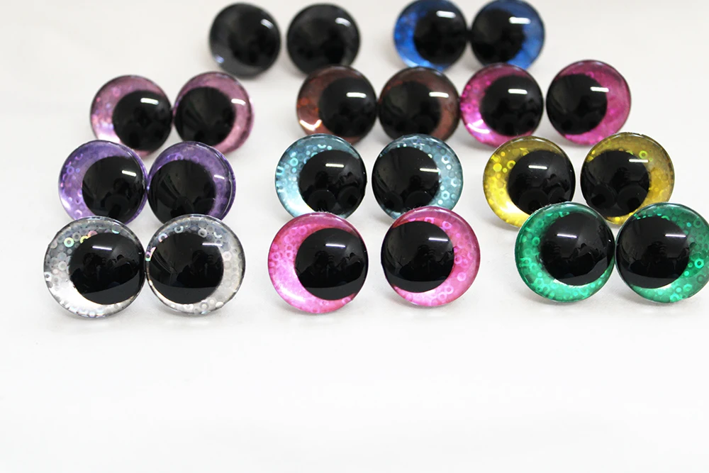 10 пар, новые детские 3D-глаза для кукол, 12 мм, 14, 16, 18, 20, 25, 30 мм 10 пар, новые детские 3D-глаза для кукол, 12 мм, 14, 16, 18, 20, 25, 30 мм