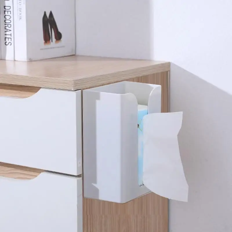 Самоклеящаяся коробка для салфеток настенный держатель кухонный инструмент