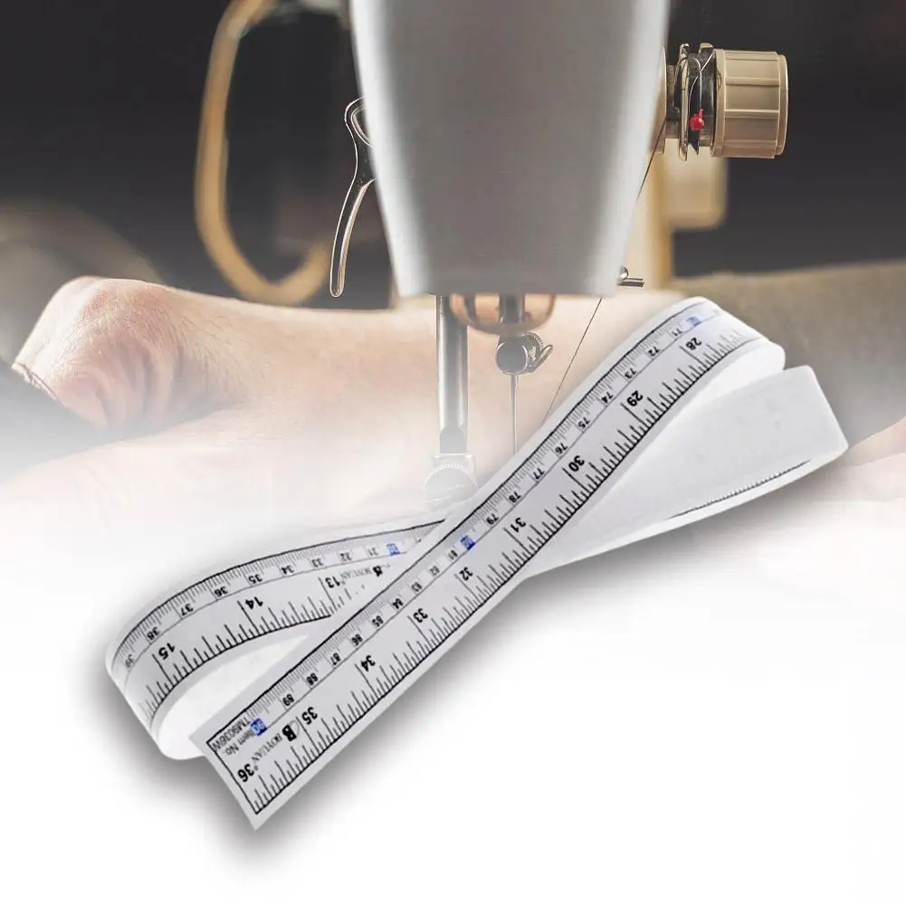 

90cm Self Adhesive Metric Measure Tape Vinyl Ruler Sticker For Sewing Machine I2w1
