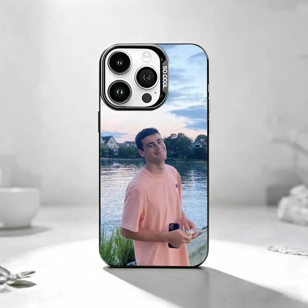 Фото Чехол для телефона с изображением футболиста Джованни Р-Рейны для iPhone 17, 16, 15, 14, 13, 12, 11 Plus, Pro Max, XS, цветной серебристый чехол-накладка №4