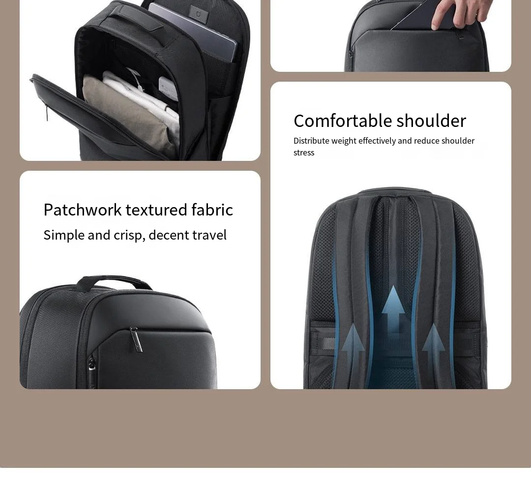 Рюкзак Xiaomi RemMi деловой Trave Life рюкзаки из полиэстера для школы деловые дорожные