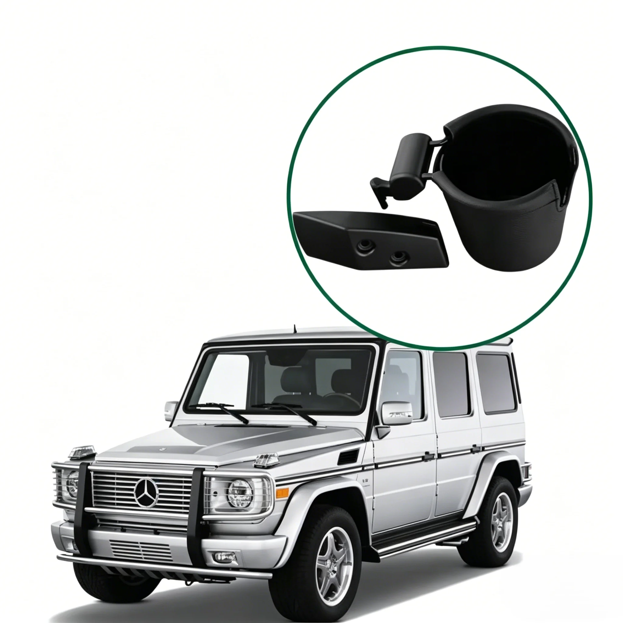 Держатель для стаканов в центральной консоли 46368024919040 для Mercedes Benz G-Class W463 G500 G55 AMG 1999-2012 (art.: 3920da3a644d3) - 3920da3a644d3