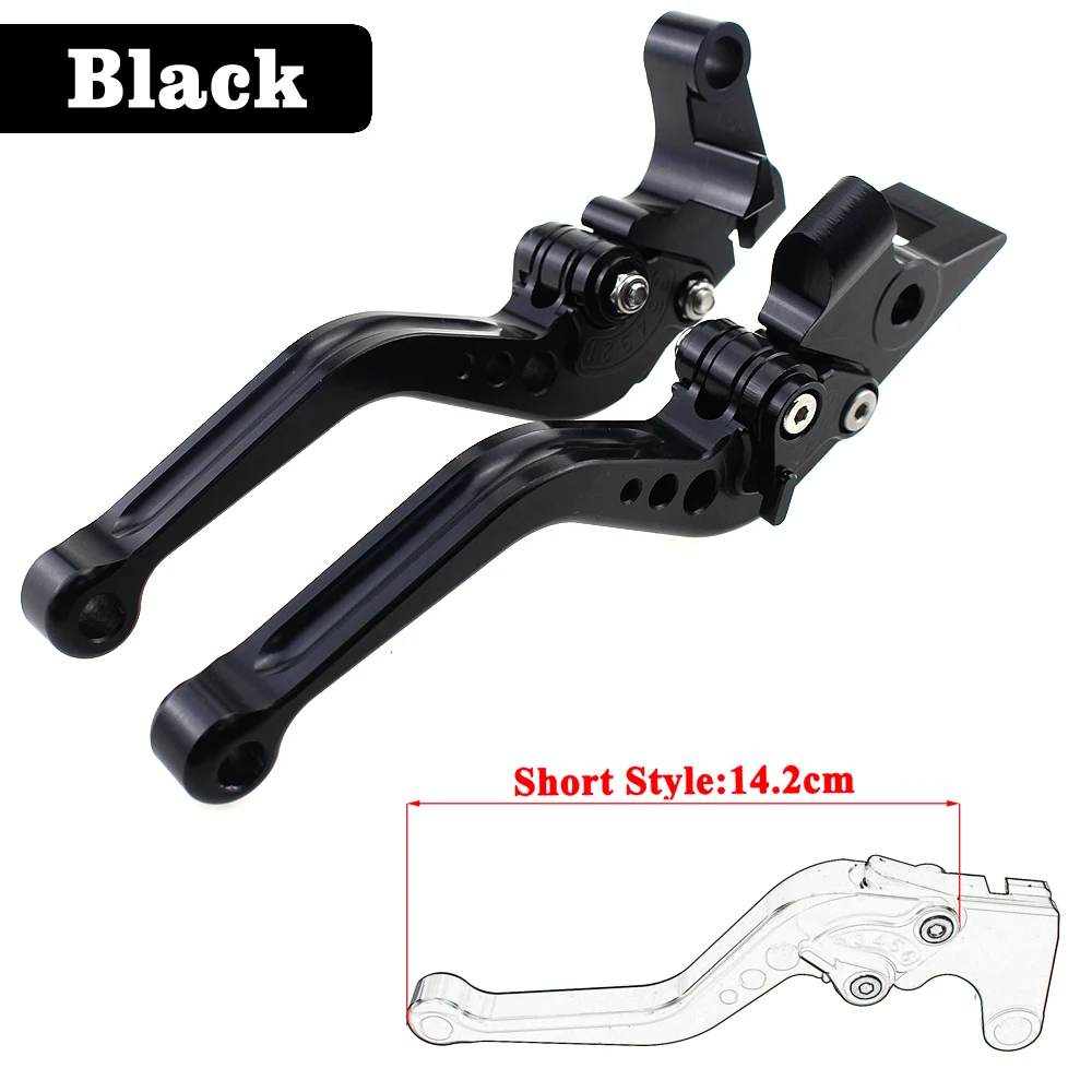 

Для Aprilia SHIVER 750/ GT 2007-2016 SHIVER 900 2017-2020 CNC регулируемые ручки рычага длинные/короткие рычаги тормоза сцепления