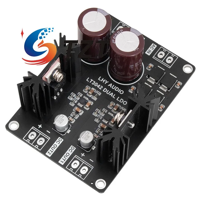 

TZT LT3042 Dual Positive Voltage Low Noise High Precision Linear Regulator DC Power Supply For DAC