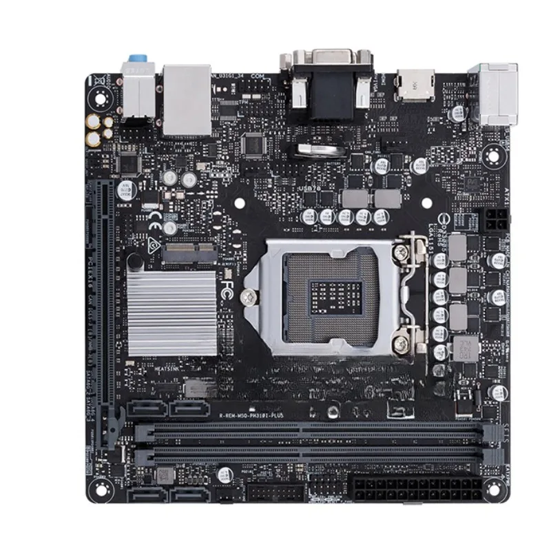 Детали для зарядки 1151-контактная основная плата ASUS PRIME H310I-PLUS R2.0 H310 VGA M.2 17x17см (art.: 3920d0ff80446) - 3920d0ff80446