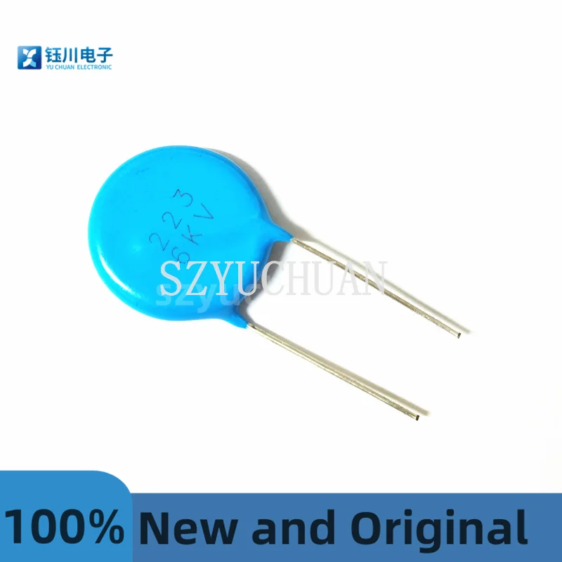 (10 шт.) Высоковольтный керамический конденсатор 223 6 кВ Диаметр чипа 22 8