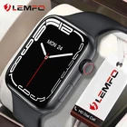 2021 Смарт часы NFC IWO мужские серии 7 Bluetooth Смарт-часы с вызовом для женщин спортивный фитнес-трекер PK W37 Pro HW22 Plus для Android IOS