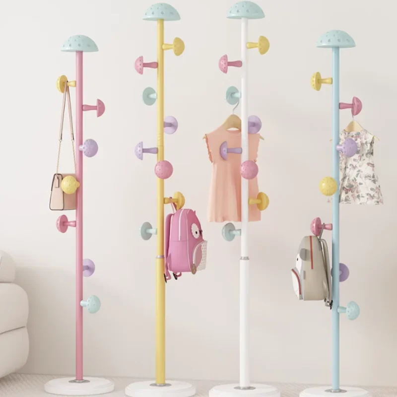 Вешалка для детской одежды спальни маленькая стоячая персонализированная