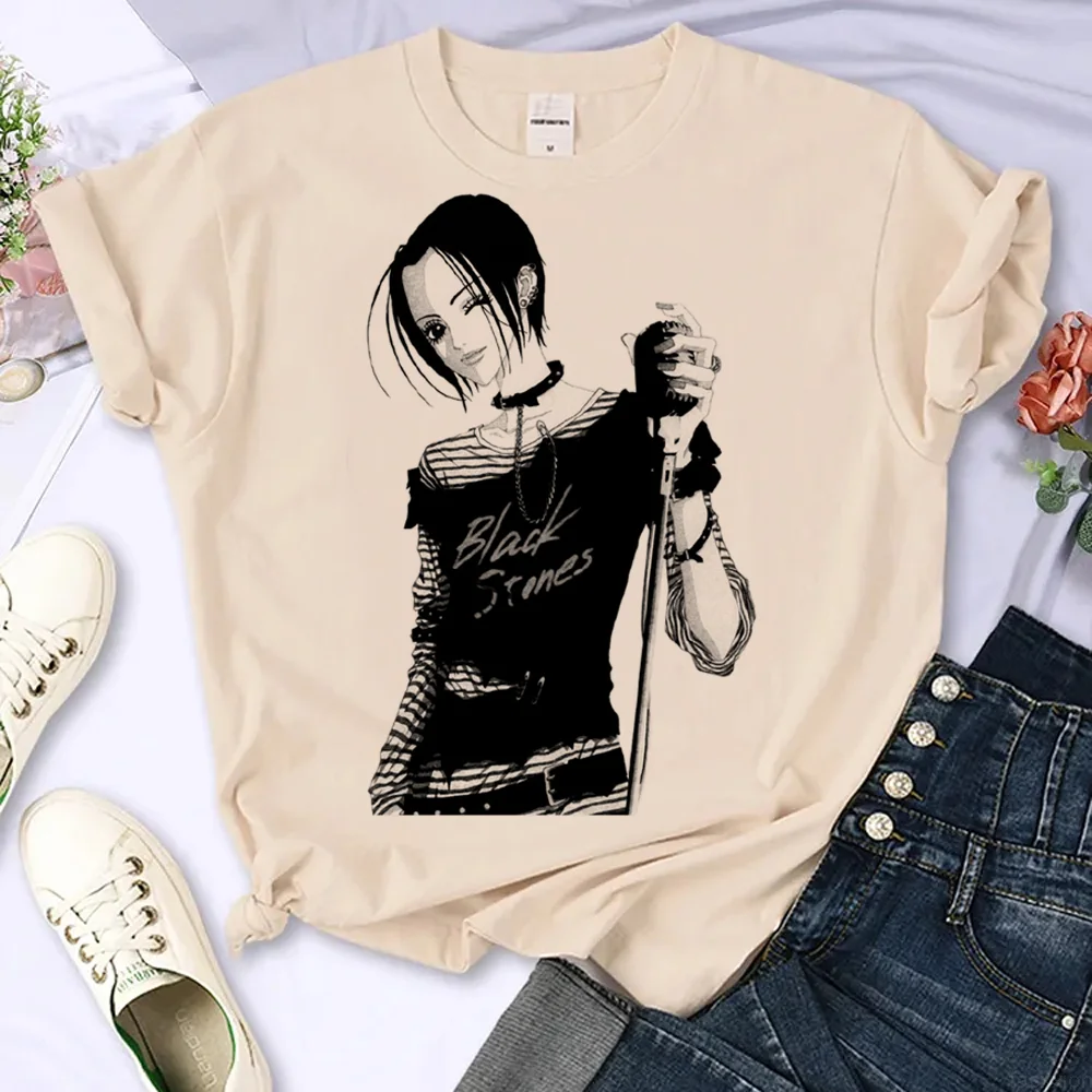 

Nana Anime t-shirts women anime streetwear Y2K t-shirts girl designer clothing
