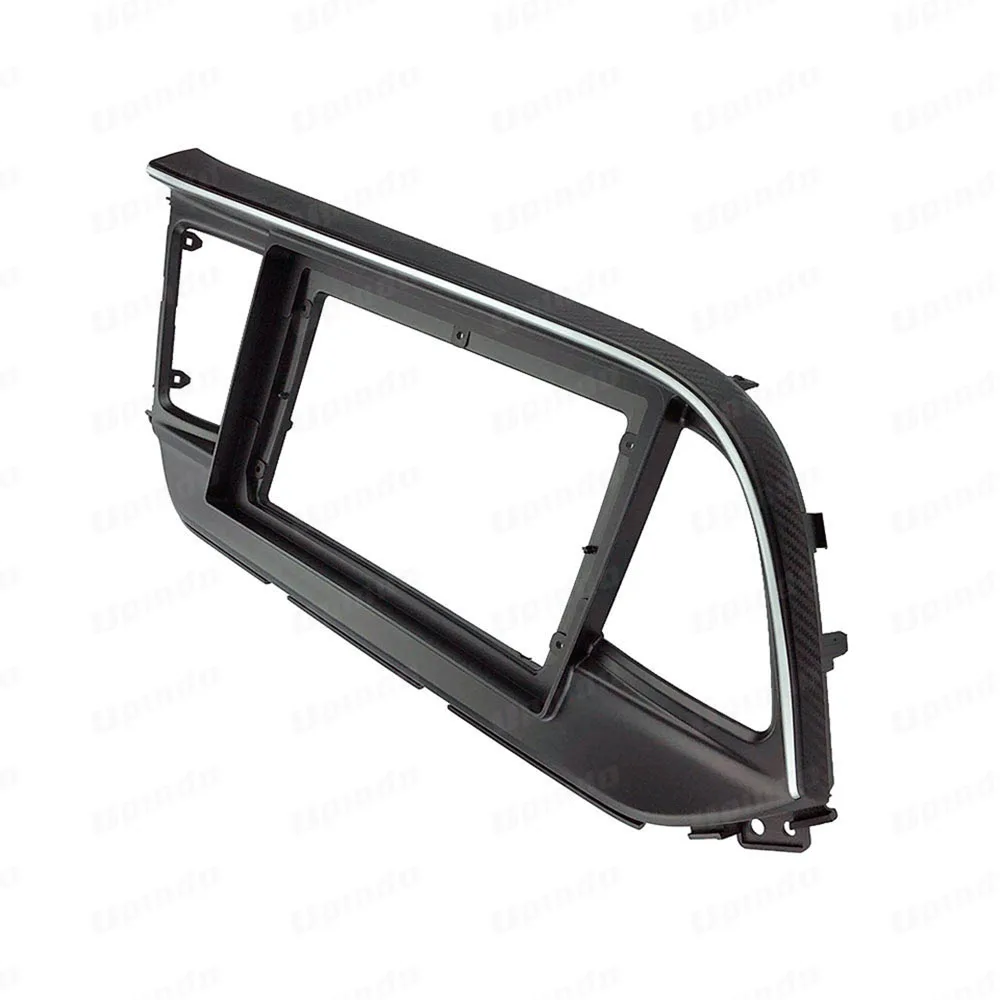 2 Din 9 дюймов Автомобильный радиоприемник установка DVD GPS Mp5 пластиковая панель