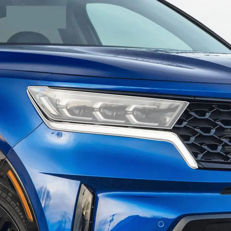 

For Kia Sorento MQ4 2021-2023 Car Exterior Headlight Anti-scratch TPU PPF Protective film Anti-scratch Repair film Accessories