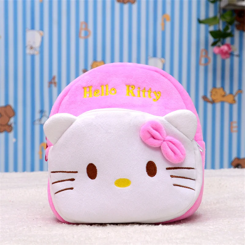 Набор Плюшевых Аниме Sanrio-Hello Kitty Totoro Рюкзак С Котенком Игрушка-мышь Для Детей
