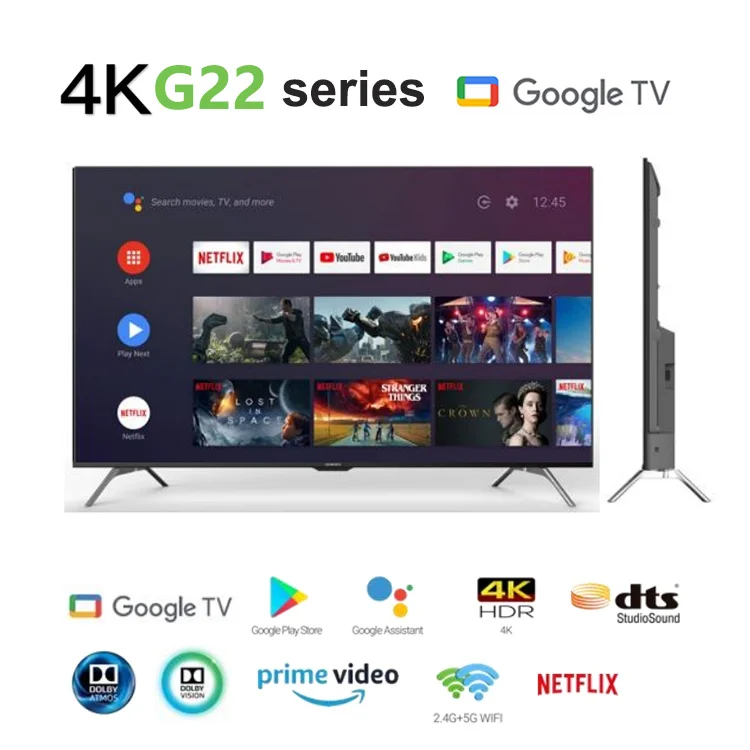 Фото Прямые продажи от фабрики Skyworth: 32, 43, 50, 55, 65, 75-дюймовые 4K плоские смарт-телевизоры для спальни, мини QLED телевизоры. №2