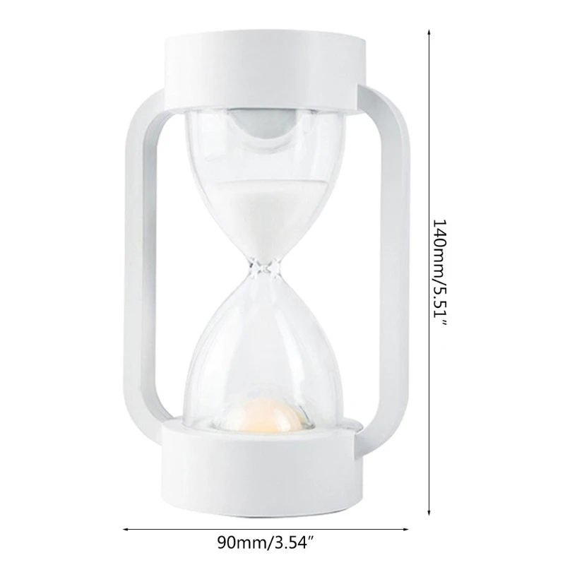 Led Night Light Hourglass Lamp for Timed Activities Creates a Warm Atmosphere Creative Sandglass Night Light Creative images - 6