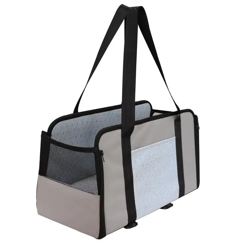 

Console Dog Car Seat Dog Car Booster Seat On Car Armrest Travel Car Carrier With Safety Tethers For Puppy Cat Small Medium Pets