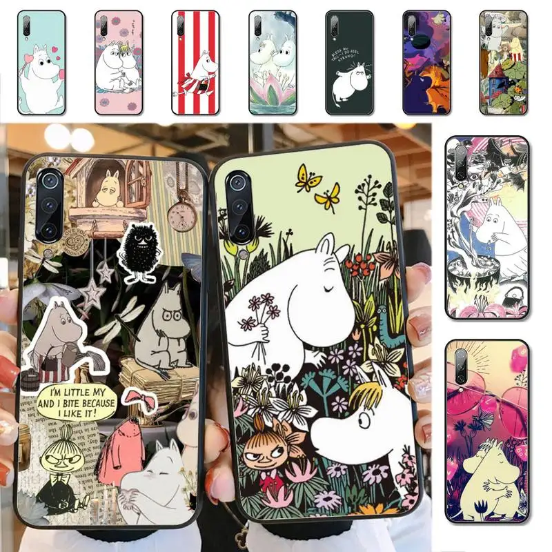 

Comic M-Moomin Cute Hippo Phone Case for Xiaomi mi 5 6 8 9 10 lite pro SE Mix 2s 3 F1 Max2 3 funda