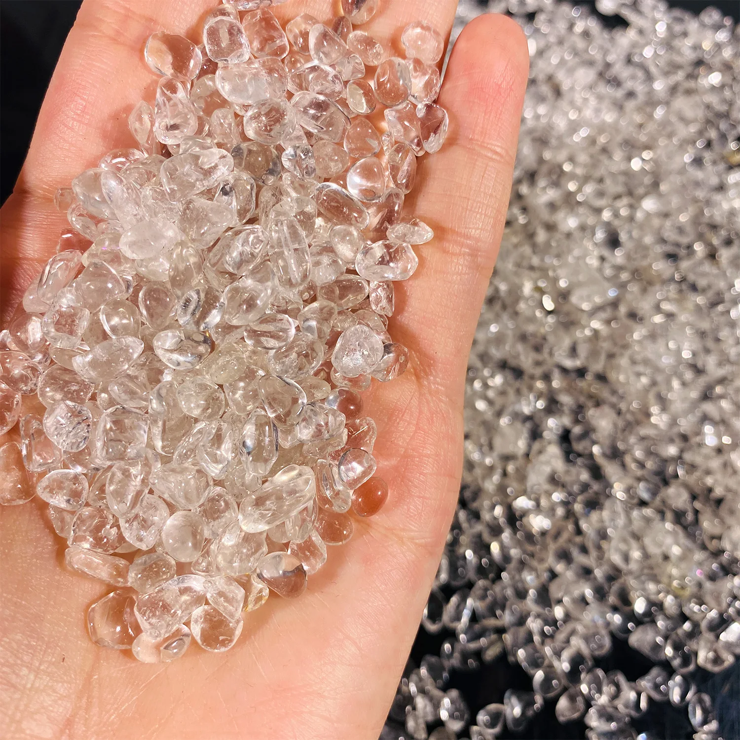 1 Упаковка 50/100 Г Натуральные Драгоценные Кварцевые Чипсы Целебные Камни Для