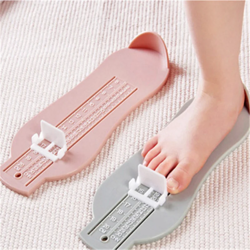 

Early Educational Learning Newborn Baby Foot Measure Gauge Montessori Toys for Children Shoes Size Measuring Ruler Tool