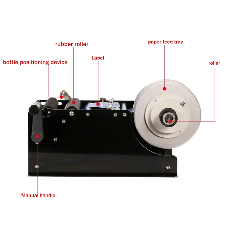 Ручная стандартная пластиковая стеклянная бутылка этикетка для металлических