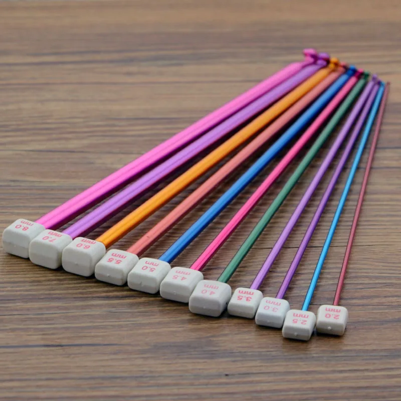 11 шт. набор длинных вязальных крючков для вязания |