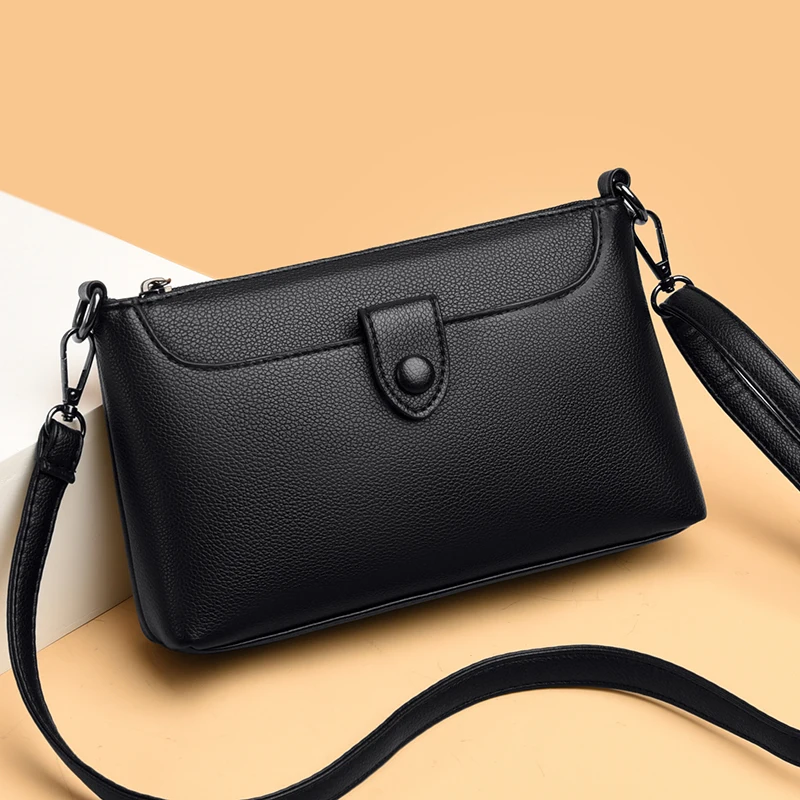 

2022 Woman Leather Handbag Small Luxury Shoulder Bag Cross Body Pillow Fashion Messenger Bags Women Versatile PU Leather Handbag