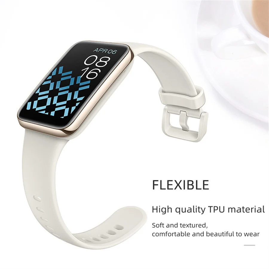 Silicone Strap For Xiaomi Mi Band 7 Pro Smartwatch Replacement Wristband Bracelet for Miband7 Pro Watch Accessories Sports Strap