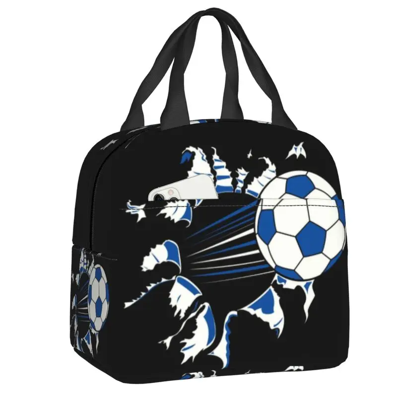 

Soccer Goalie Portable Lunch Box Women Leakproof Football Player Sport Thermal Cooler Food Insulated Lunch Bag School Student