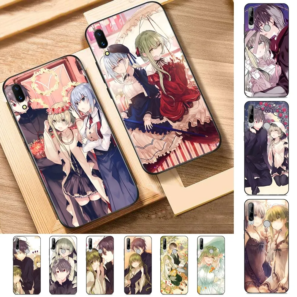 

Shiro Seijo to Kuro Bokushi Phone Case For Huawei Y9 6 7 5 Prime Enjoy 7s 7 8 plus 7a 9e 9plus 8E Lite Psmart Shell
