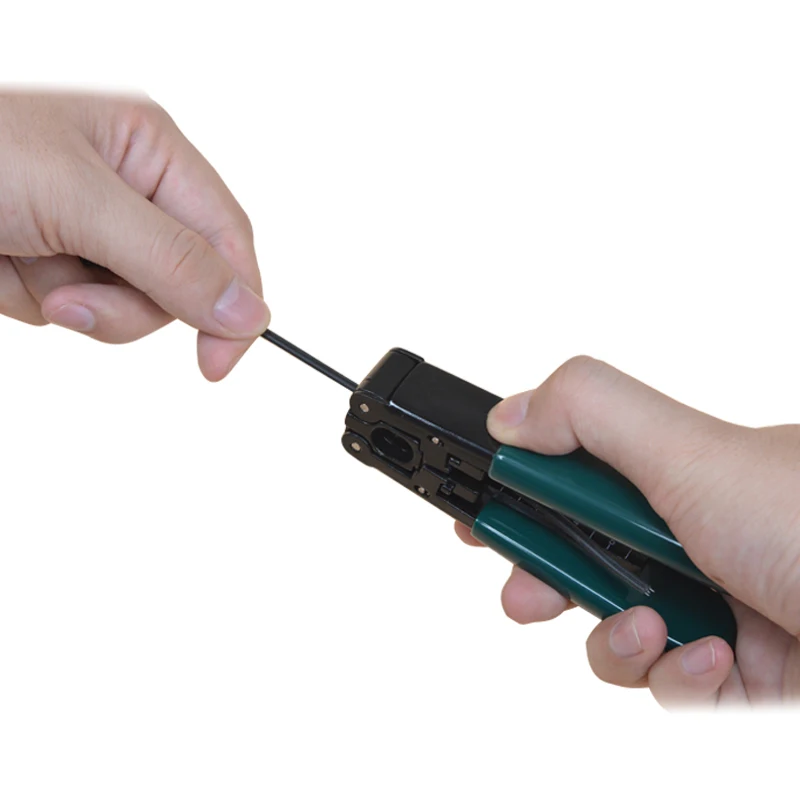 FTTH Fiber Cold Splicing Tool Set Kit with Fiber Fibra Optica Power Meter and 5mW Visual Fault Locator FC-6S FTTH Tool