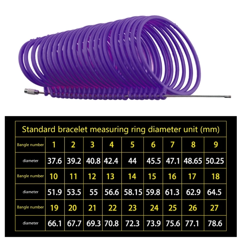 Измеритель размеров браслетов JAVRICK пластик