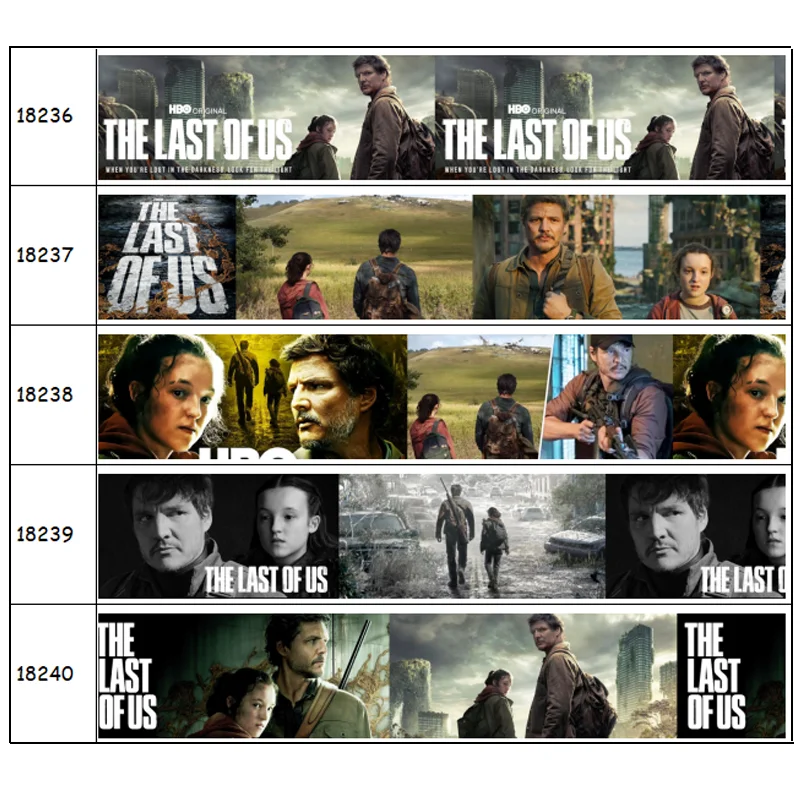 

DUWES 50yards Game Tv Show Printed Grosgrain Ribbon Accessories Material Headwear Decoration DIY Sewing Craft D2062