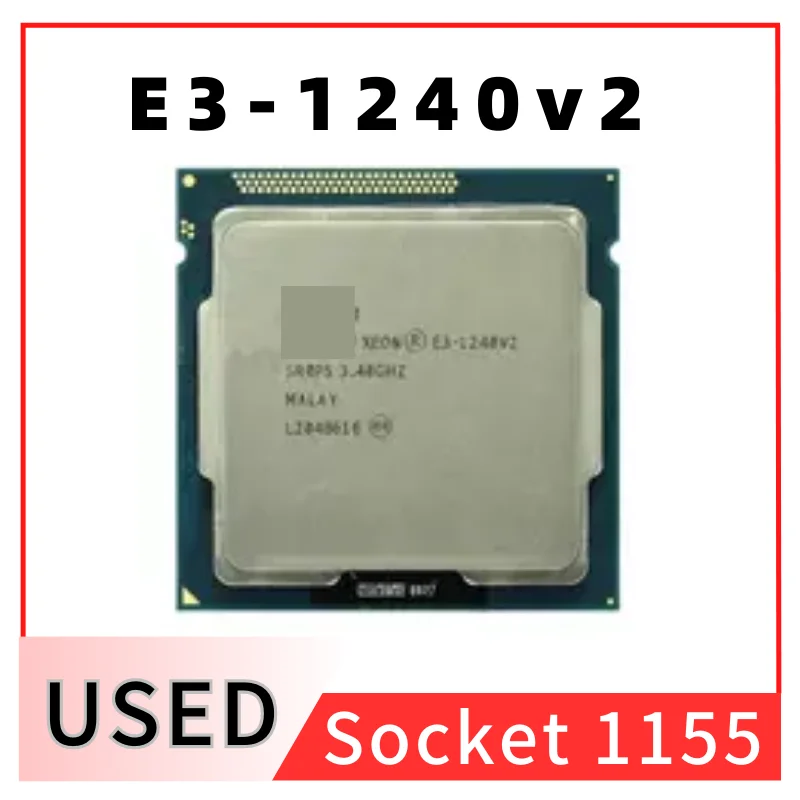 

Xeon E3-1240v2 E3 1240V2 8M Cache 3.40 GHz SR0P5 LGA1155 E3 1240v2 CPU Processor