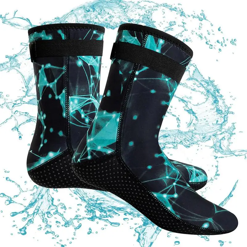 

Wetsuit Socks 3mm Neoprene Diving Socks Thermal Anti-Slip Scuba Socks Water Booties Gym Yoga Fitness Surfing Diving Snorkeling