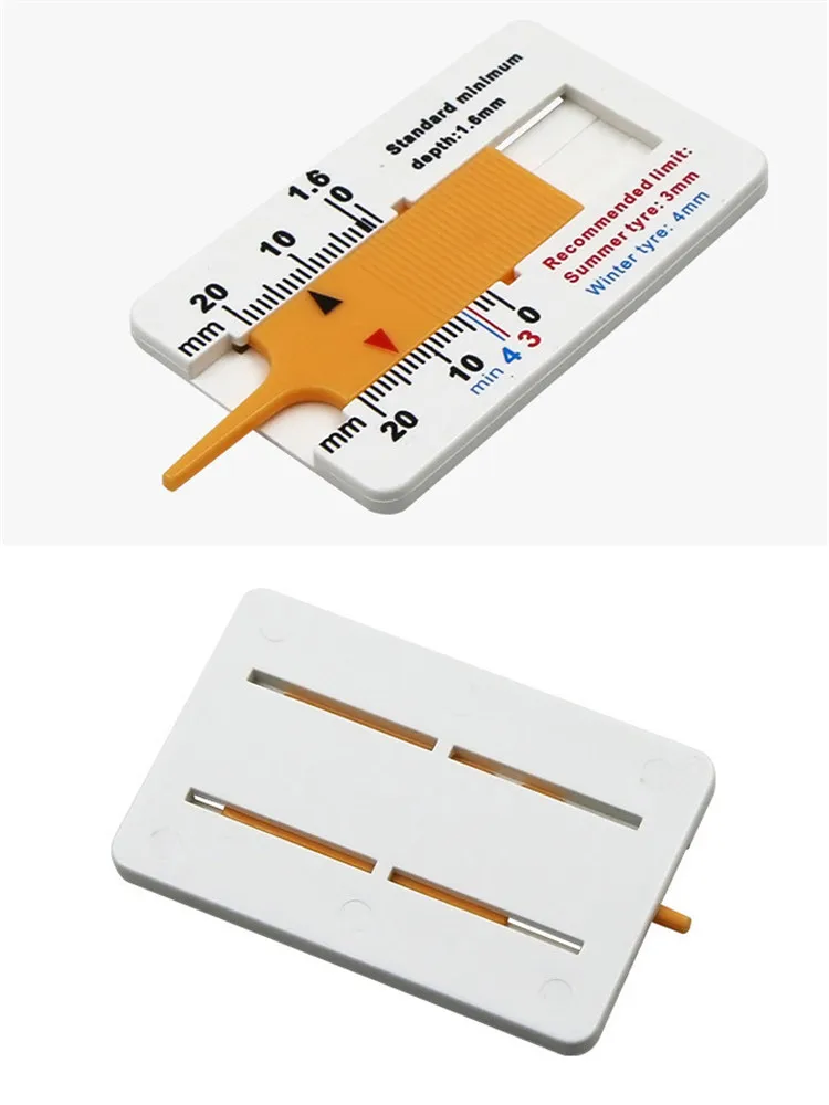 Измеритель глубины шин автомобиля 0-20 мм глубинометр протектора индикатор прицеп