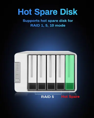 TERRAMASTER D5-310 Корпус для жестких дисков  RAID 5, 0, 1, 10