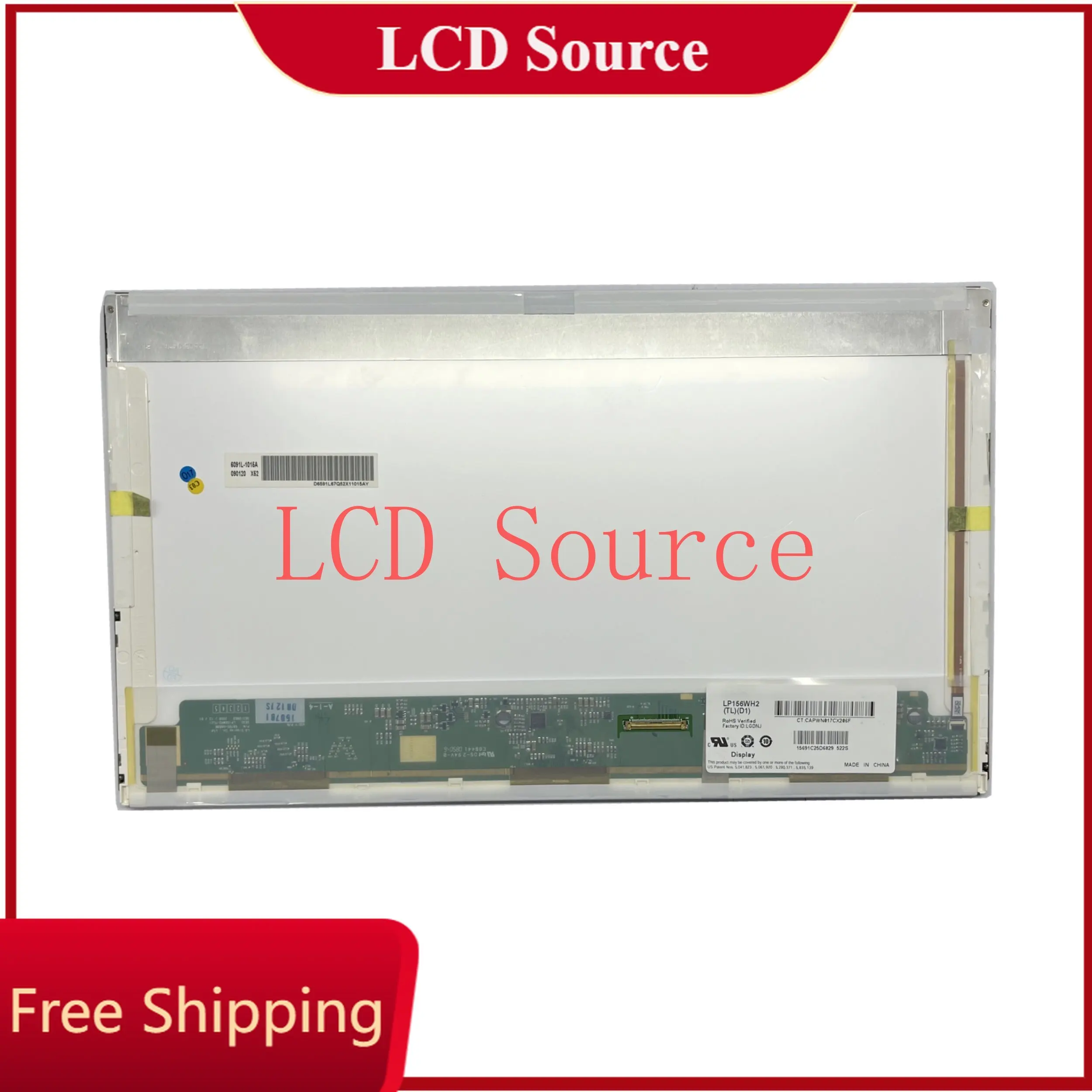 

LP156WH2 TLD1 LED Display LCD Screen Matrix for Laptop Matte Replacement 15.6" HD 1366X768 40Pin