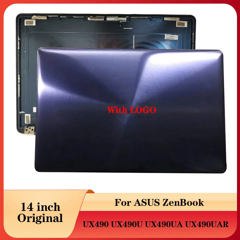 

Original Laptop For ASUS ZenBook 3V Deluxe UX490 UX490U UX490UA UX490UAR 14" Notebook Computer Case LCD Back Cover Blue