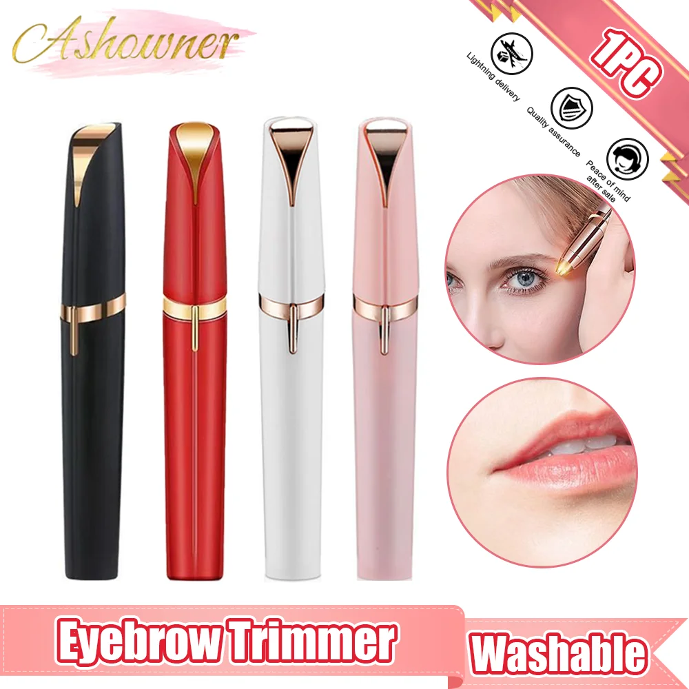 

Eyebrow Trimmer Women's Eyebrow Pencil Shaver Mini Portable Hair Removal Machine Eye brow Shaper Razor Body Face Beauty Tool