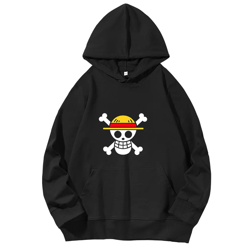 Pirates Skull Unisex graphic Hooded sweatshirts essentials hoodie cotton Hooded Shirt Spring Autumn streetwear Men's sportswear